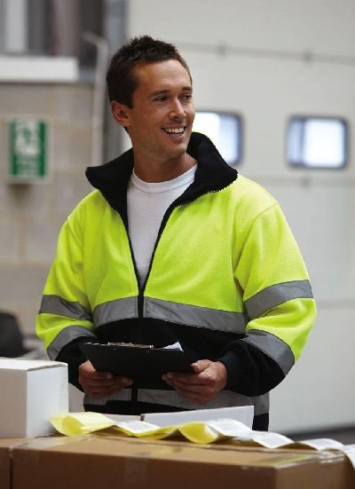 Hi-Vis 2-Tone Fleece Jacket