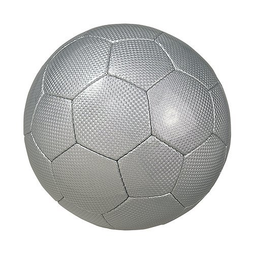 Fußball Big Carbon, silber