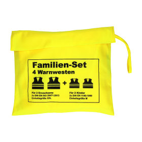 Warnwesten-Set "Family"