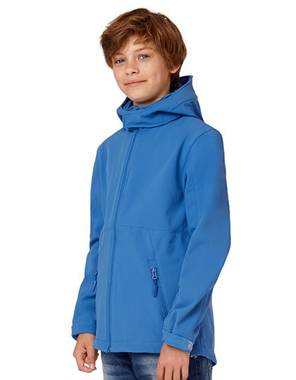 Kids´ Hooded Softshell Jacket