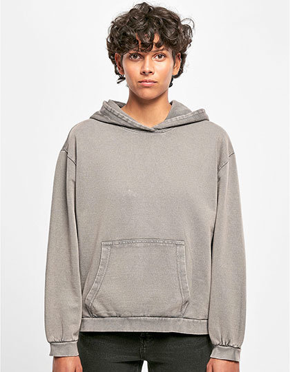 Ladies´ Acid Washed Oversize Hoody