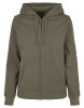 Ladies Basic Zip Hoody