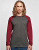 Men´s Contrast Raglan Longsleeve T-Shirt