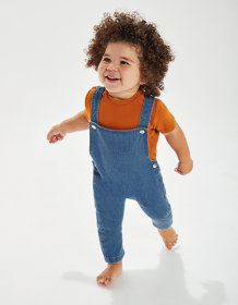 Baby Rocks Denim Dungarees