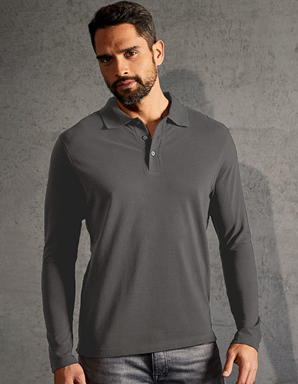 Men´s Heavy Polo Long Sleeve