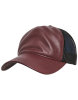 Leather Trucker Cap