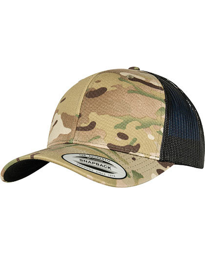 Retro Trucker Multicam Cap