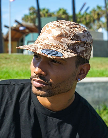 Digital Camo Jockey Cap