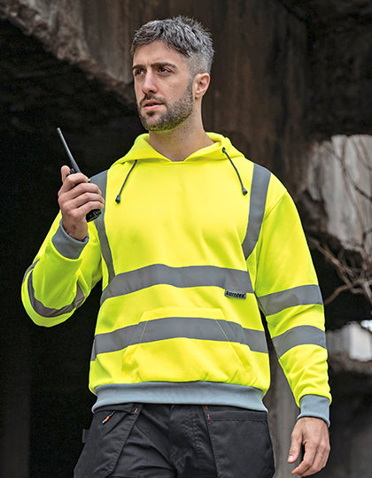 Hi-Vis Workwear Hoody Cork