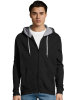 Men´s Contrasted Zipped Hooded Jacket Soul