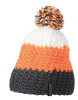 Crocheted Cap With Pompon