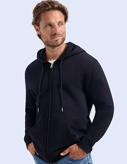 Unisex Full Zip Hooded Jacket