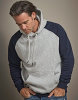 Two-Tone Hooded Sweatshirt