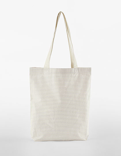 Striped Organic Cotton Bag