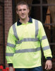 Hi-Vis Long Sleeve Polo