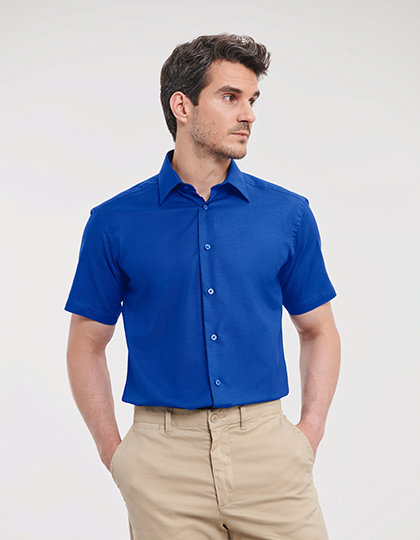 Men´s Short Sleeve Tailored Oxford Shirt