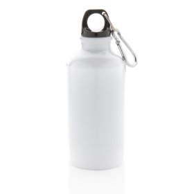 Aluminium Sportflasche mit Karabiner