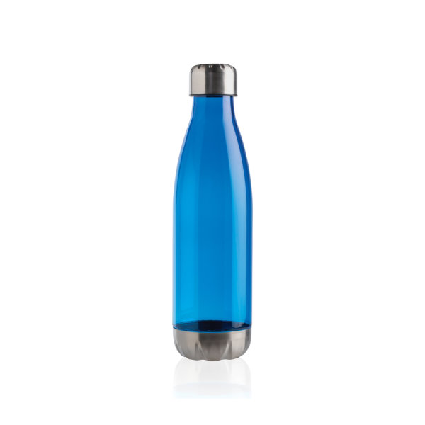 Auslaufsichere Trinkflasche mit Stainless-Steel-Deckel