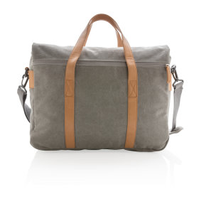 Canvas Laptop-Tasche, PVC-frei