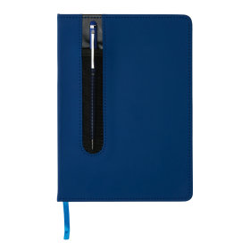 Basic Hardcover PU A5 Notizbuch mit Stylus-Stift