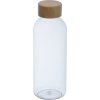 PET Trinkflasche mit Bambusdeckel, 600ml