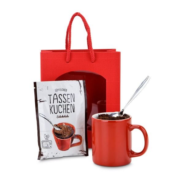 Geschenkset / Präsenteset: Tassenkuchen