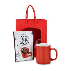 Geschenkset / Präsenteset: Tassenkuchen