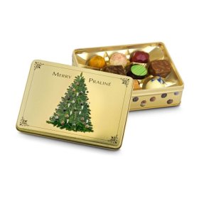 Geschenkartikel / Präsentartikel: Merry Praliné - Pralinendose mit 125 g