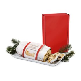 Geschenkset / Präsenteset: Christstollen im roten...