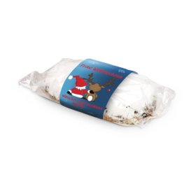 Geschenkset / Präsenteset: Christstollen im roten Geschenkkarton