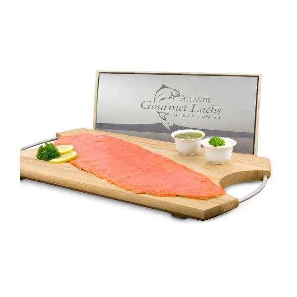 Geschenkartikel / Präsentartikel: Lachs-Geschenk: Gourmet