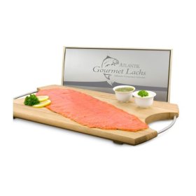 Geschenkartikel / Präsentartikel: Lachs-Geschenk:...