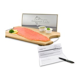 Geschenkartikel / Präsentartikel: Lachs-Gutschein:...