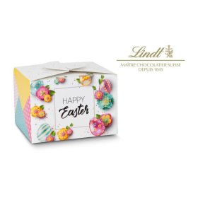 Geschenkartikel / Präsentartikel: Lindt Osterfreude - mit 5 Lindt Lindorkugeln, auch in individueller Pralinenschachtel