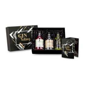 Geschenkset / Präsenteset: Gin-Tasting, 3 exklusive...