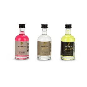 Geschenkset / Präsenteset: Gin-Tasting, 3 exklusive Gin-Sorten