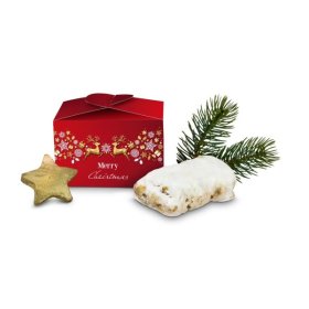 Geschenkartikel / Präsentartikel: Mini-Stollen Merry...