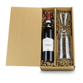 Geschenkset / Präsenteset: Rotwein & Karaffe