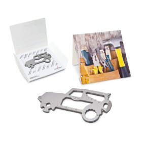 Geschenkartikel: ROMINOX® Key Tool SUV / Auto (19 Funktionen) im Motiv-Mäppchen Werkzeug