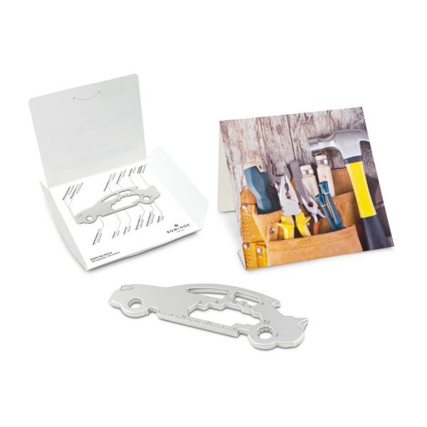 Geschenkartikel: ROMINOX® Key Tool Car/Auto (18 Funktionen) im Motiv-Mäppchen Werkzeug