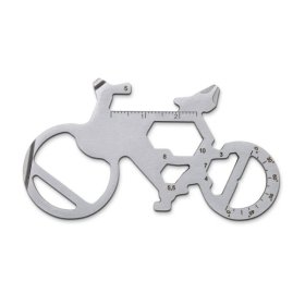 Geschenkartikel: ROMINOX® Key Tool Bicycle / Fahrrad (19 Funktionen) im Motiv-Mäppchen Merry Christmas