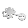 Geschenkartikel: ROMINOX® Key Tool Lucky Charm / Kleeblatt Glücksbringer (19 Funktionen) im Motiv-Mäppchen Merry Christmas