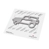 Geschenkartikel: ROMINOX® Key Tool SUV / Auto (19 Funktionen) im Motiv-Mäppchen Danke