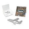 Geschenkartikel: ROMINOX® Key Tool Airplane / Flugzeug (18 Funktionen) im Motiv-Mäppchen Danke