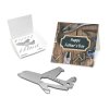 Geschenkartikel: ROMINOX® Key Tool Airplane / Flugzeug (18 Funktionen) im Motiv-Mäppchen Happy Fathers Day