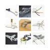 Geschenkartikel: ROMINOX® Key Tool Airplane / Flugzeug (18 Funktionen) im Motiv-Mäppchen Happy Fathers Day