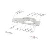 Geschenkartikel: ROMINOX® Key Tool Car/Auto (18 Funktionen) im Motiv-Mäppchen Happy Fathers Day