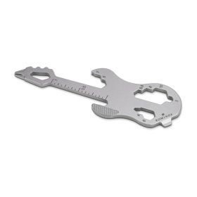 Geschenkartikel: ROMINOX® Key Tool Guitar / Gitarre (19 Funktionen) im Motiv-Mäppchen Große Helden (Einzelhandel)