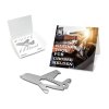 Geschenkartikel: ROMINOX® Key Tool Airplane / Flugzeug (18 Funktionen) im Motiv-Mäppchen Große Helden