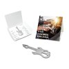 Geschenkartikel: ROMINOX® Key Tool Guitar / Gitarre (19 Funktionen) im Motiv-Mäppchen Große Helden